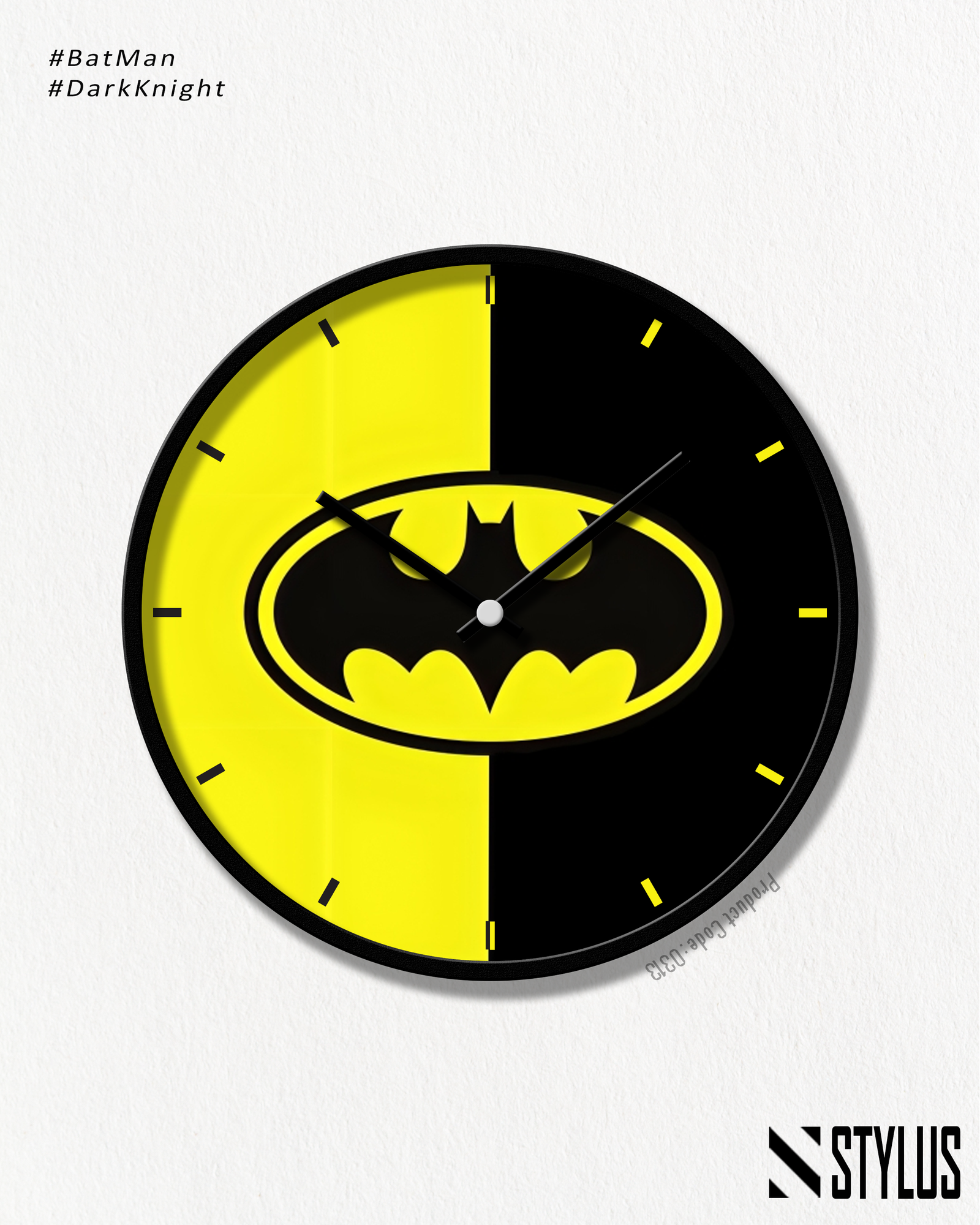 Dark-Knight-Wall-Clock