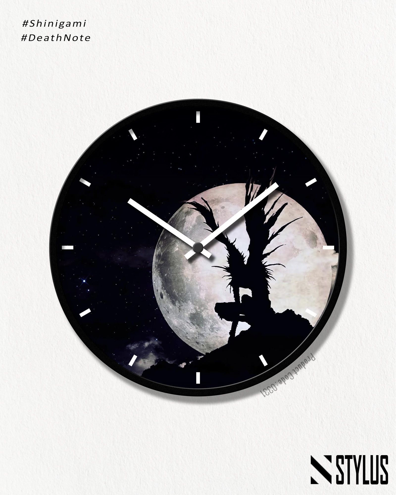 shinigami realm wall clock